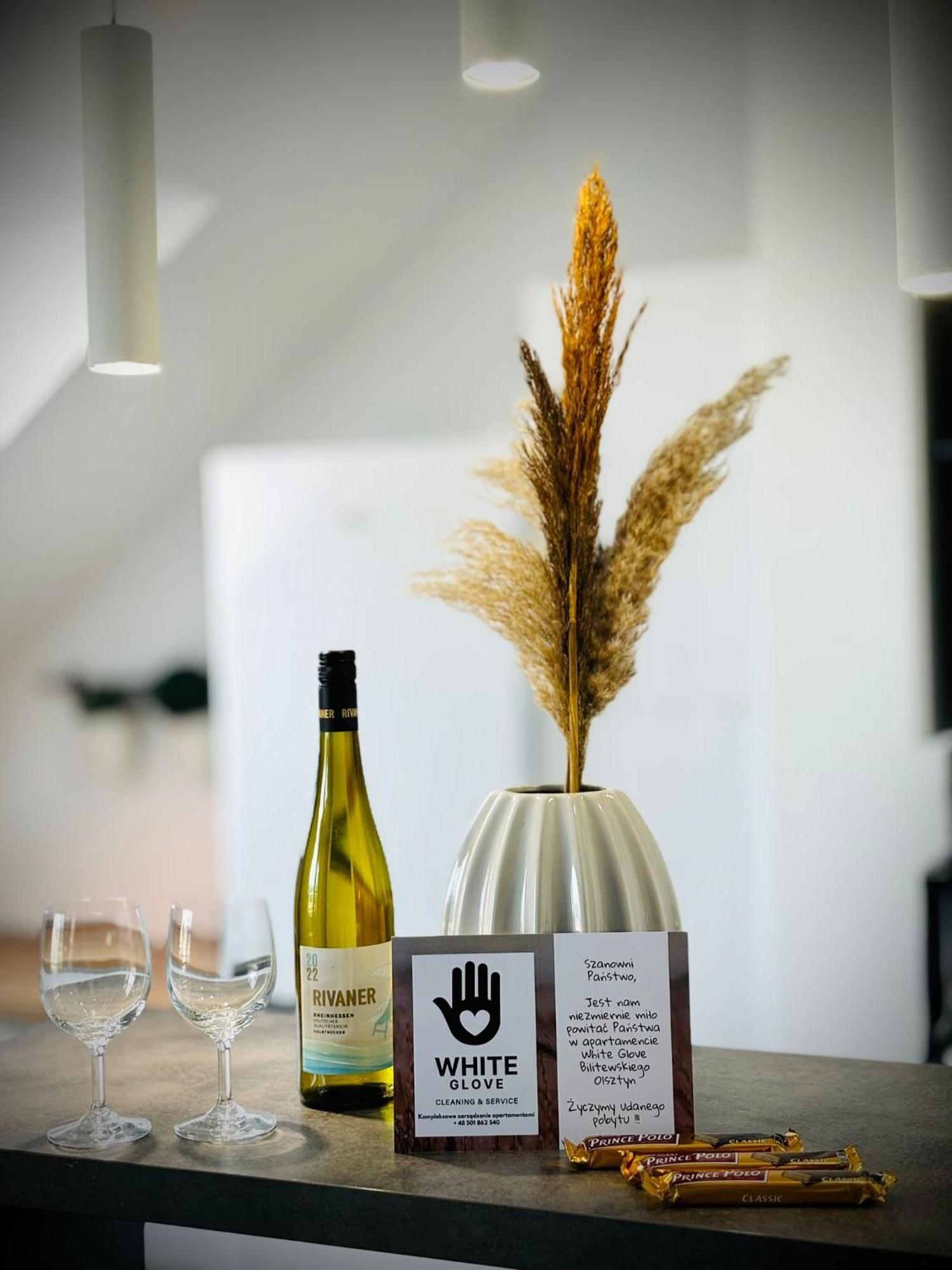 Apartament White Glove Bilitewskiego 奥尔什丁 外观 照片