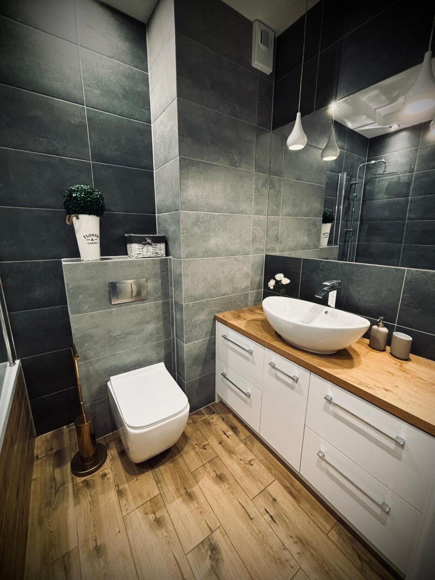 Apartament White Glove Bilitewskiego 奥尔什丁 外观 照片